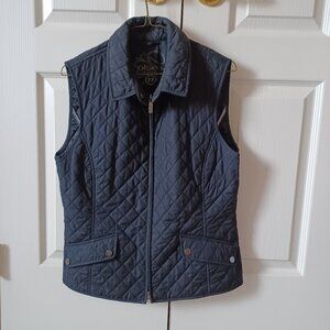 navy blue vest,  Olsen Europe brand